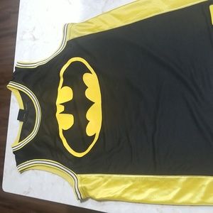 Black and Yellow Batman Jersey DC Comics size Medium Large